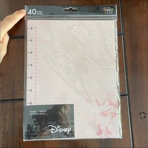 Disney Minnie Mouse Pages Happy Planner Filler Paper List blank